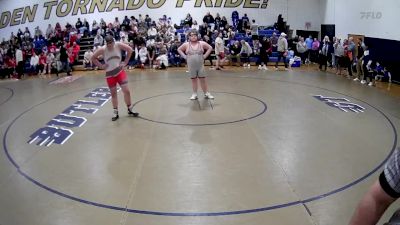 285 lbs Quarterfinal - Joe Opilisky, Clearfield vs Nick Wiest, General McClane