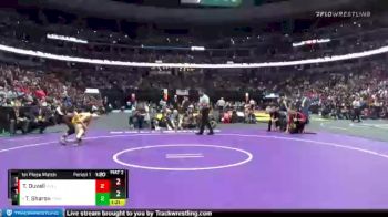 106-2A 1st Place Match - Traven Sharon, Fowler vs Tripp Duvall, Holly