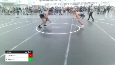 156 lbs Consi Of 4 - Curren Lane, Santa Ynez Wr Ac vs Tyson Rey, Rancho Bernardo WC