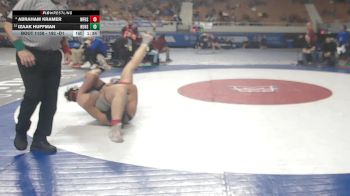 192 -D1 Quarterfinal - Izaak Huffman, Rincon/University High School vs Abraham Kramer, Williams Field High School