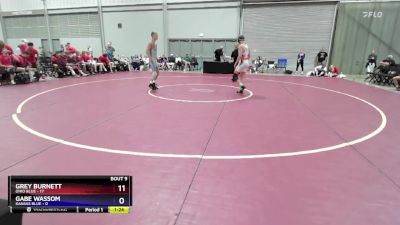 120 lbs Quarters & 1st Wb (16 Team) - Adam Mattin, Ohio Blue vs Kaiden Powell, Kansas Blue