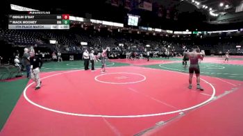176 lbs 7th Place Match - Deklin O`Day, DWA vs Mack Mooney, Unattached