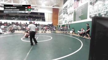 120 lbs Cons. Round 4 - Alexander Alvarez, Camarillo vs David Trujillo, Highland