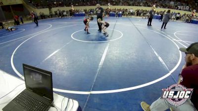 70 lbs Round Of 16 - Logan Whited, Perry Wrestling Academy vs Chelino Sanchez, Borger Youth Wrestling