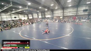 39 lbs 1st Place Match - Jameson Oppenheimer, Delta vs Brigston Morrill, South Sevier