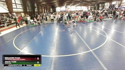 71 lbs Quarterfinal - Dixon Turk, Westlake vs Benjamin Puga, Sanderson Wrestling Academy