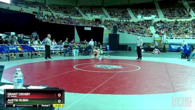 D4-150 lbs Cons. Round 3 - Grant Crosby, St. Johns vs Austin Rubin, Miami