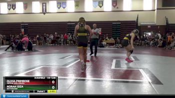 119-123E 1st Place Match - Norah Giza, Bettendorf vs Olivia Primrose, Vinton-Shellsburg