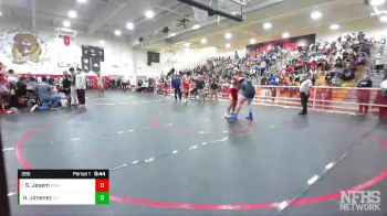 285 lbs Cons. Round 4 - Sultan Jasem, Highland vs Hector Jimenez, Charter Oak