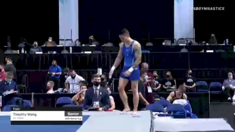 Timothy Wang - Floor, Air Force - 2021 Winter Cup & Elite Team Cup