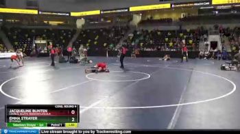 130 lbs Cons. Round 4 - Emma Strayer, Ottumwa vs Jacqueline Bunten, Council Bluffs Abraham Lincoln