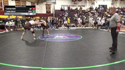 165 lbs Quarterfinal - Lucas Boe, Lake Highland Prep vs Liam Kelly, Mount Carmel
