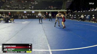 125 lbs Quarterfinal - Jase Van Pelt, Cornell College vs Brayden Parke, Coe