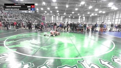 70 lbs 1st Place Match - Isaias Rodriguez, South West Washington Wrestling Club vs James Belleville, Shelton Wrestling Club