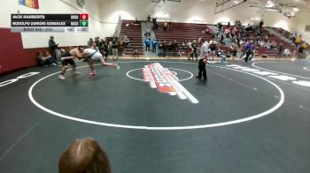 215 lbs 1st Place Match - Jack Harberts, Douglas vs Rodolfo (Junior) Gonzalez, Natrona County