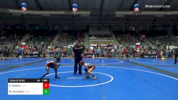 67 lbs Consolation - Scott Cascio, Gladiators (LA) vs Marvel Ammons, Readyrp National