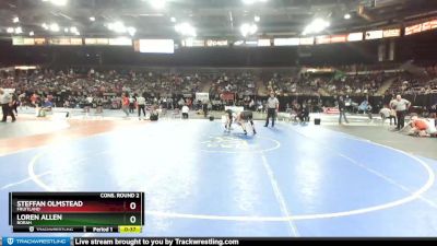 160 lbs Cons. Round 2 - Steffan Olmstead, Fruitland vs Loren Allen, Borah