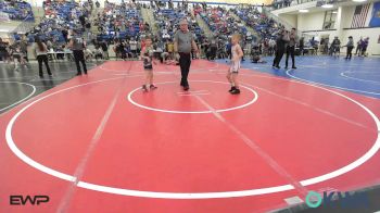 70 lbs Round Of 16 - Knox Perkins, Tahlequah Wrestling Club vs Waylon Murphy, Salina Wrestling Club