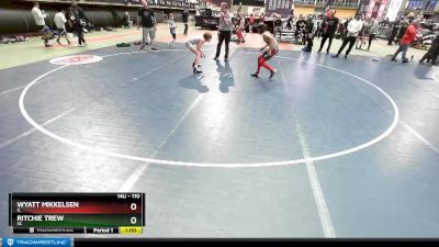 110 lbs Cons. Round 2 - Ritchie Trew, SC vs Wyatt Mikkelsen, IL