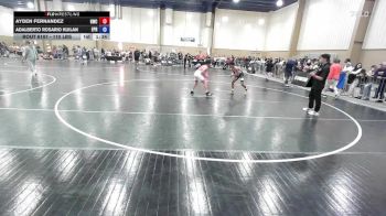 110 lbs Rr Rnd 3 - Ayden Fernandez, Gladiator Wrestling vs Adalberto Rosario Kuilan, Ecedao