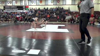 105 lbs 3rd Place Match - Brooklyn Murray, Independence vs Sienna Carrillo, Ames