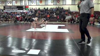 105 lbs 3rd Place Match - Brooklyn Murray, Independence vs Sienna Carrillo, Ames