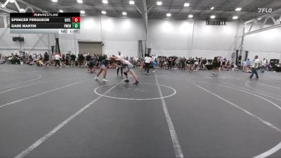 175 lbs Round 4 (6 Team) - Gabe Martin, Freakztyle Wrecking Crew Blue vs Spencer Ferguson, Outlaws HS