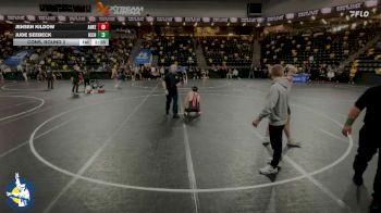 165 lbs Cons. Round 2 - Jensen Kildow, Ankeny vs Jude Seebeck, Iowa City, City High