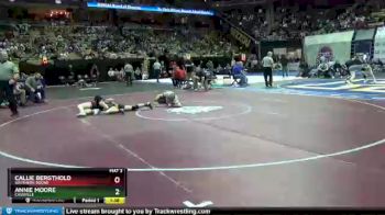 115 lbs Semifinal - Callie Bergthold, Southern Boone vs Annie Moore, Cassville