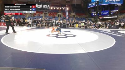 132 lbs Cons. Rd Of 64 - Jude Grammatico, CT vs Billy Weisgerber, WA