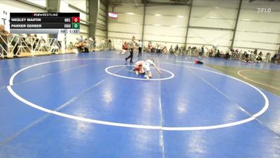 96 lbs Round 3 (12:30pm Saturday) - Parker Gerber, Crass Trained vs Wesley Martin, Nebraska Elite