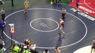 212 lbs Consi Of 16 #2 - Zachary Phillips, Brookville vs Zeke Doak, River Valley