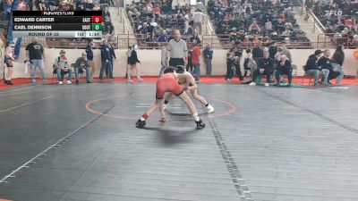 85_B lbs Round Of 32 - Edward Carter, East Pennsboro vs Cael Dennison, South Fayette