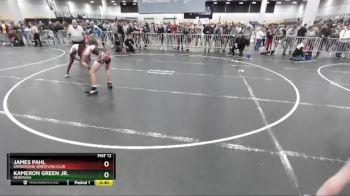 119 lbs Quarterfinal - Kameron Green Jr., Nebraska vs James Pahl, Grindhouse Wrestling Club