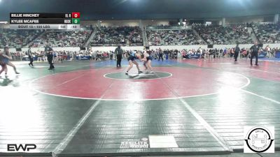 150 lbs Consi Of 8 #2 - Billie Hinchey, El Reno vs Kylee McAfee, Husky Wrestling Club