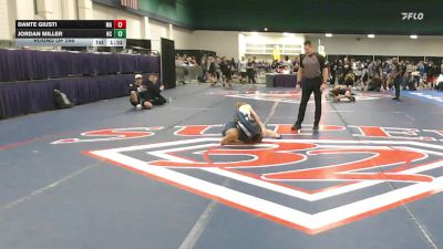 126 lbs Round Of 256 - Dante Giusti, MA vs Jordan Miller, NC