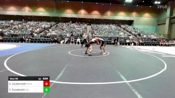 133 lbs Round Of 32 - Brennon Mcdermott, Montana-Northern vs Yoshiya Funakoshi, California Baptist University