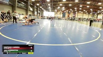 160 lbs Rd# 1 9:00am Friday - Sam Harrington, PA Gold vs Santiago Cabrera, No Escape