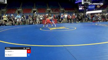 138 lbs Cons 16 #1 - Dregen Smith, Arkansas vs Matthew Ryan, Connecticut