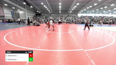 132 lbs Consi Of 64 #1 - Gilberto Balbuena, GA vs Brian Montanez, RI