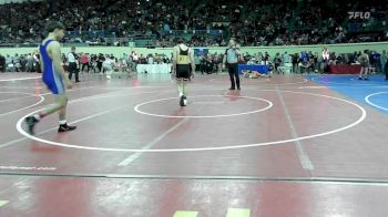 118 lbs Round Of 128 - Mario Lopez, Hennessey Eagles Jr High vs KOLBY WICKHAM, Jay Wrestling Club