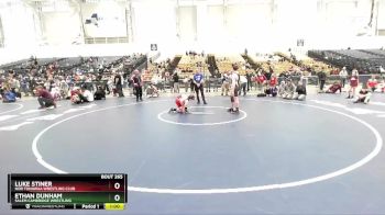 155 lbs Round 1 - Luke Stiner, Nor Tonawaa Wrestling Club vs Ethan Dunham, Salem Cambridge Wrestling