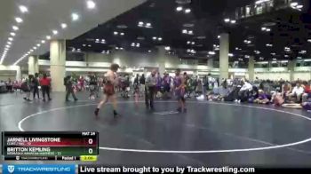 170 lbs Round 7 (10 Team) - Jarnell Livingstone, CLWC / IWC vs Britton Kemling, Nebraska Hawaiian Hammers