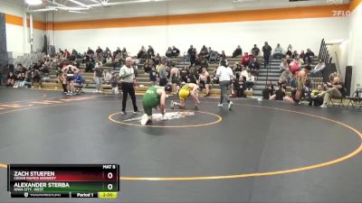 215-230 lbs Round 1 - Alexander Sterba, Iowa City, West vs Zach Stuefen, Cedar Rapids Kennedy