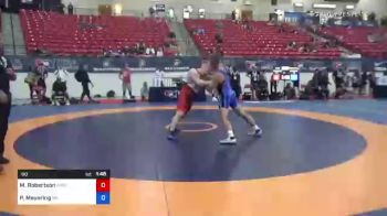 88 lbs Consolation - Morgan Robertson, MWC Wrestling Academy vs Paul Meyering, Minnesota