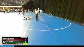 90 lbs Champ. Round 2 - Grahm Burkert, Big Game Wrestling Club vs Ace Cochrane, Iowa