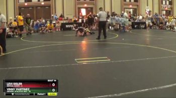 60 lbs Round 5 (6 Team) - Vinny Martinez, Armory Athletics Red vs Levi Sisler, Revival White