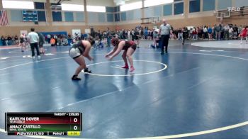 235lbs Cons. Round 5 - Analy Castillo, Royal (Girls) vs Kaitlyn Dover, Yelm (Girls)