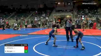 64 lbs Quarterfinal - Jordan Williams, Andover Wrestling Club vs Brodie Morgan, Keystone Kids