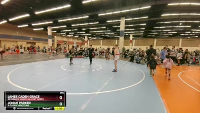 140 lbs Cons. Round 3 - Jonah Parker, X-CLUSIVE Wrestling vs James Caden Grace, Silverback Wrestling Fort Worth